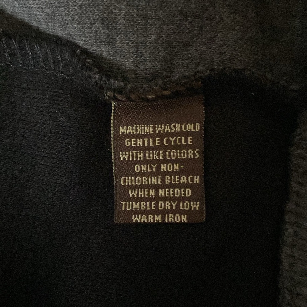 5/$30 Tasso Elba Men's Full Zipper Sweater with 2 Front Pockets. EUC XL - Picture 4 of 6